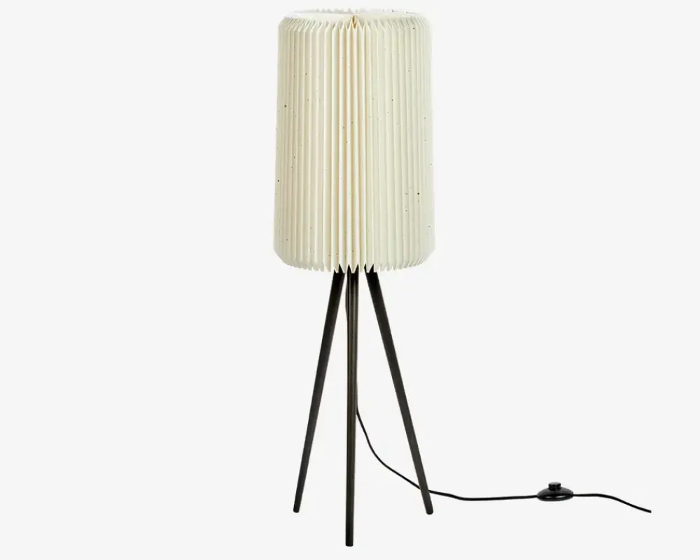 Clearance Daells Bolighus Gulvlampe Peak Papir Antracit Ø.27 cm