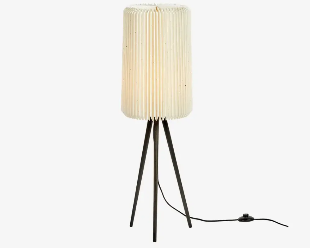 Clearance Daells Bolighus Gulvlampe Peak Papir Antracit Ø.27 cm