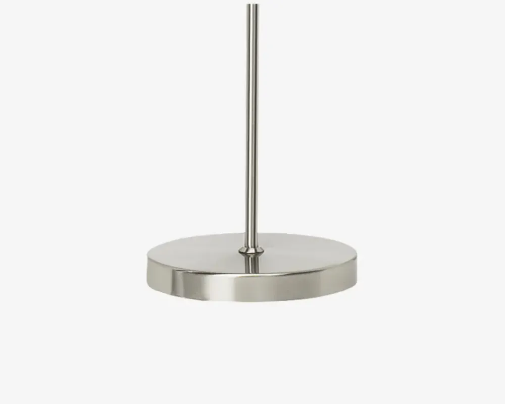 Clearance Daells Bolighus Gulvlampe Philo børstet H.140 cm Krom