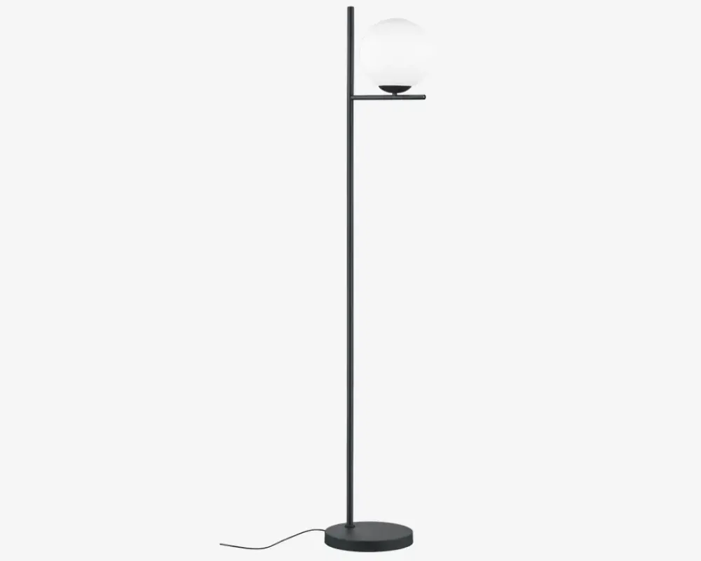 Sale Daells Bolighus Gulvlampe Pure Sort H.150 cm