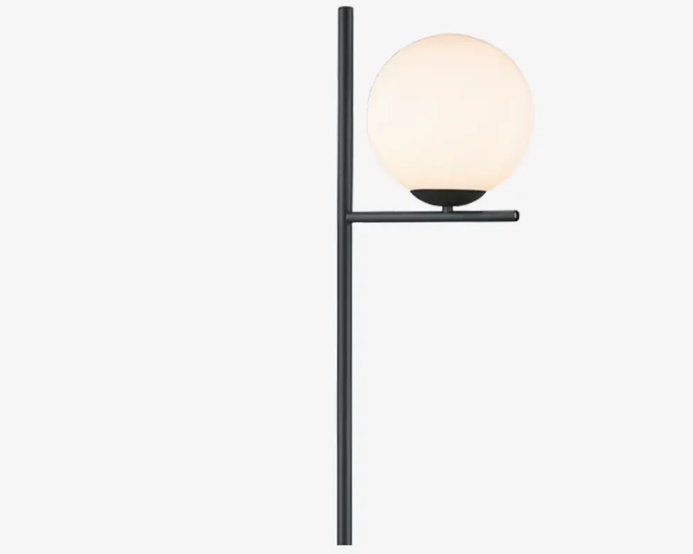 Sale Daells Bolighus Gulvlampe Pure Sort H.150 cm