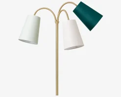 Discount Daells Bolighus Gulvlampe Salsa Guld H.140 cm