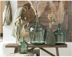 New Daells Bolighus Gulvvase Carafe Large Grøn H. 56 cm