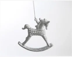 Discount Daells Bolighus Gyngehest Hænge Med Glitter H.10 cm