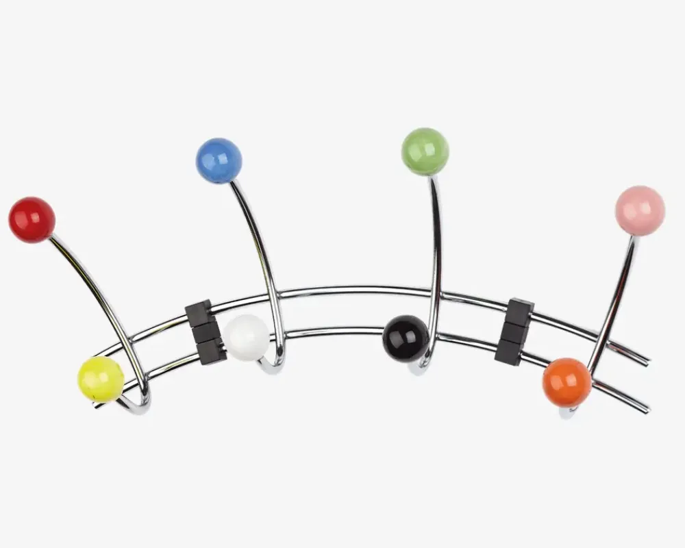 Discount Daells Bolighus Harlekin Knagerække 4 Krom Multi, Krom