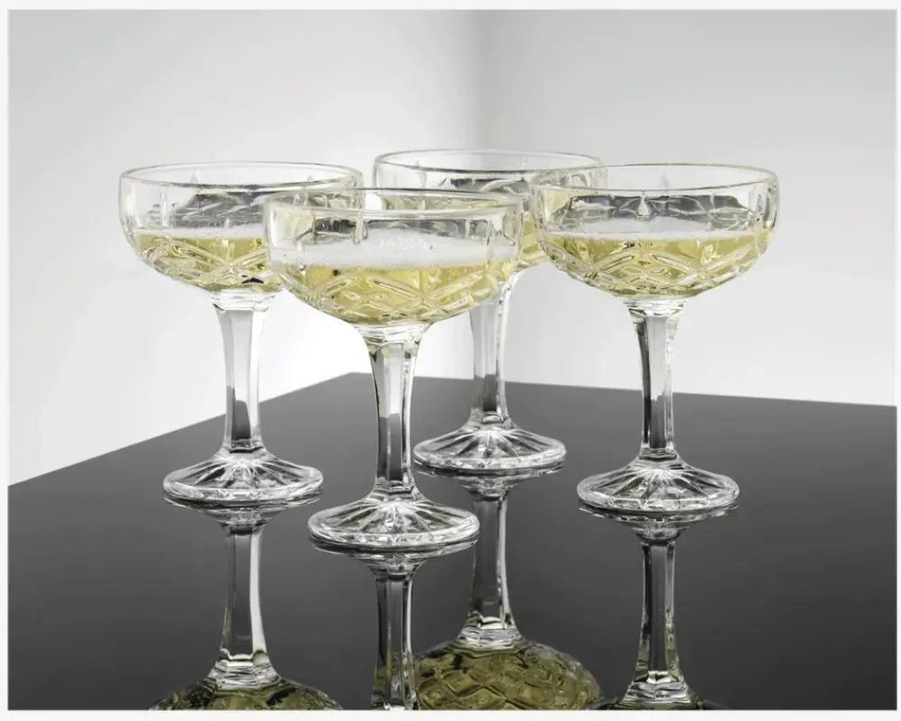 Daells Bolighus Harvey Champagne Skål 4 Stk.