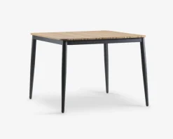 Daells Bolighus Havebord teak/aluminium 100x100 cm