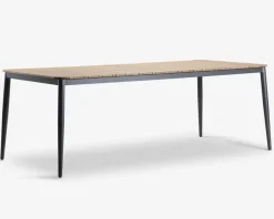 Outlet Daells Bolighus Havebord teak/aluminium 100x210 cm