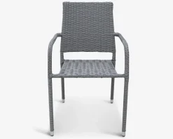 Discount Daells Bolighus Havestol grå mix polyrattan