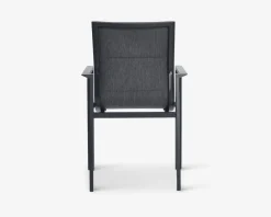 Hot Daells Bolighus Havestol i grå textiline/antracit stel