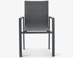 Daells Bolighus Havestol i sort textiline/sort stel