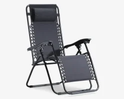 Daells Bolighus Havestol med nakkepude og fodstøtte