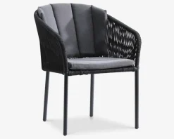 Sale Daells Bolighus Havestol sort reb inkl. hynde