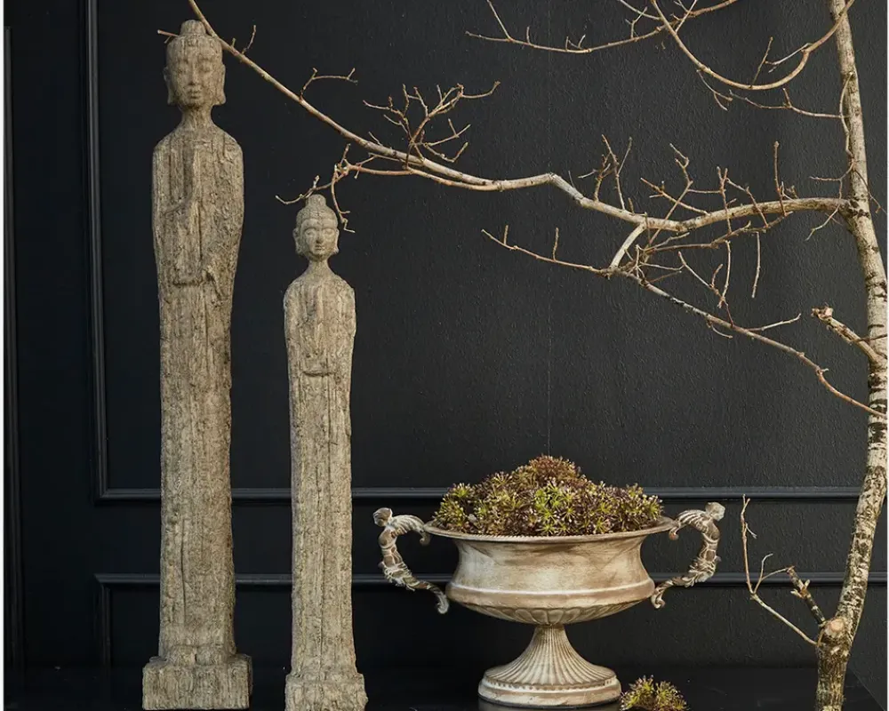 Daells Bolighus Høj buddha polyresin H.81 cm