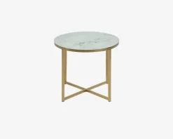 Discount Daells Bolighus Hjørnebord m/Glasplade