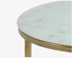 Discount Daells Bolighus Hjørnebord m/Glasplade