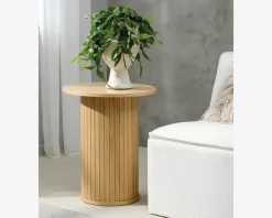 Sale Daells Bolighus Hjørnebord Nola Natur Ø-50 cm Eg