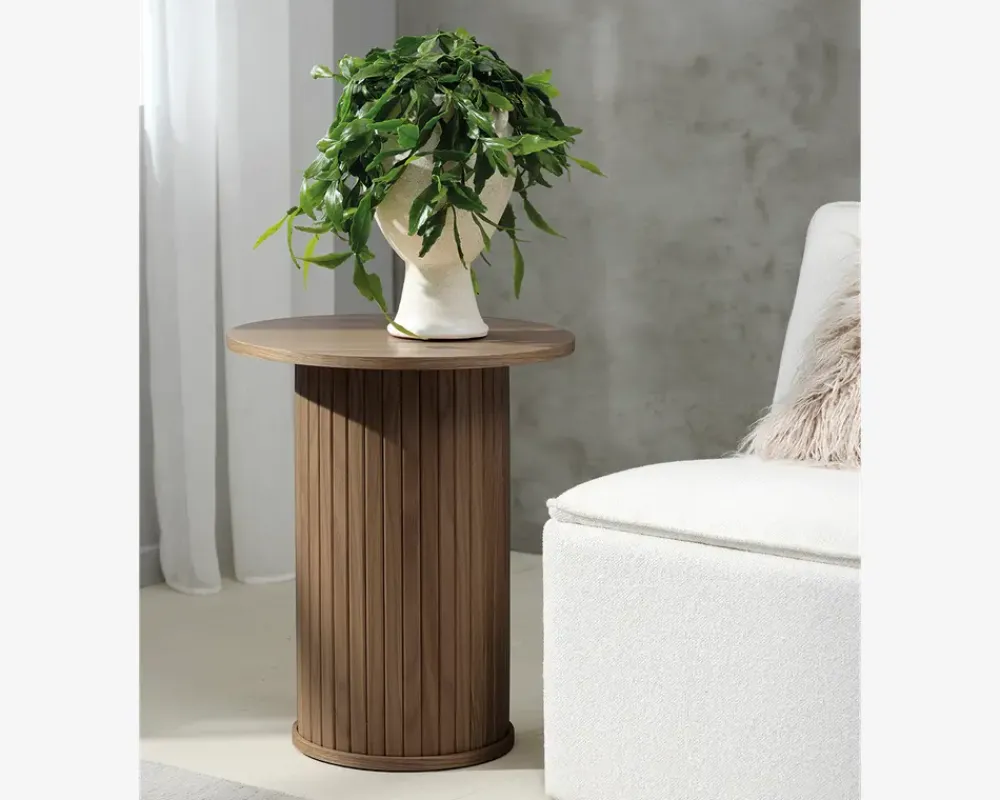 Best Daells Bolighus Hjørnebord Nola Ø-50 cm Røget Eg