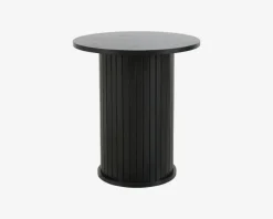 Online Daells Bolighus Hjørnebord Nola Eg Ø-50 cm Sort