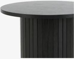 Online Daells Bolighus Hjørnebord Nola Eg Ø-50 cm Sort