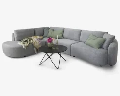New Daells Bolighus Hjørnesofa m/Open End Venstre Grå