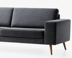 Daells Bolighus Hjørnesofa Sienna i gråt stof