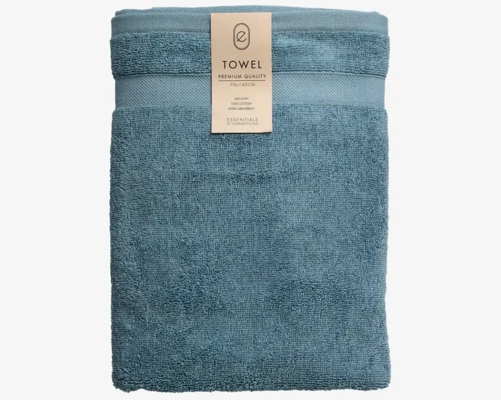 Sale Daells Bolighus Håndklæde 70x140 cm Lys Blå