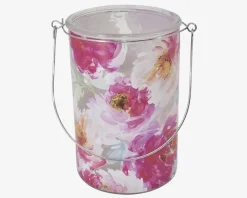 Sale Daells Bolighus Hurricane Med Hank Blomsterprint H. 14 cm