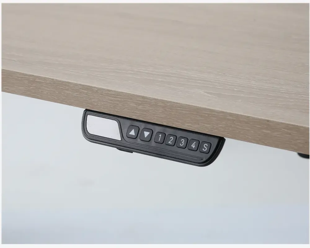 Discount Daells Bolighus Hæve-Sænkebord 70x130 cm Eg/Sort Sort/Eg