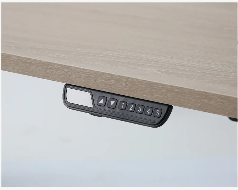 Best Daells Bolighus Hæve-Sænkebord 80x160 cm Eg/Sort Sort/Eg