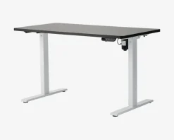 Hot Daells Bolighus Hæve-Sænkebord 70x130 cm Hvid/Sort