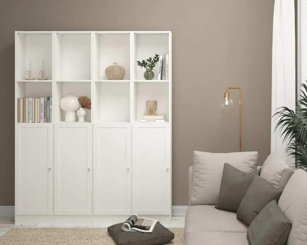 Hot Daells Bolighus Hylder 2 stk. Basic Hvid