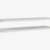 Daells Bolighus Hylder 2 stk. Basic Hvid