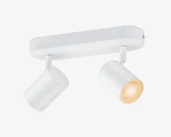 Clearance Daells Bolighus Imageo Wiz 2 Spot Hvid M. Hvid