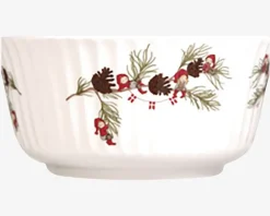 Best Daells Bolighus Jule Skåle Apotekernissen 2pk Ø.17,4cm