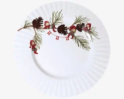 Online Daells Bolighus Jule Tallerken Apotekernissen 2stk Ø.25,7cm