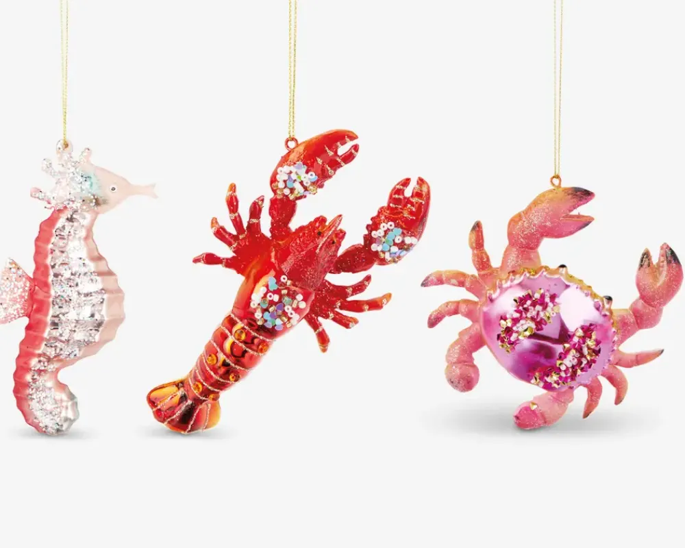 Sale Daells Bolighus Juleornament havdyr ass H.13 cm