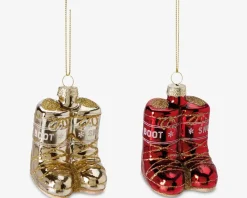Discount Daells Bolighus Juleornament moon boots ass H.6 cm