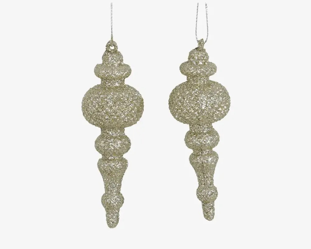 Outlet Daells Bolighus Juleornamenter 2stk. Ass. H.11 cm