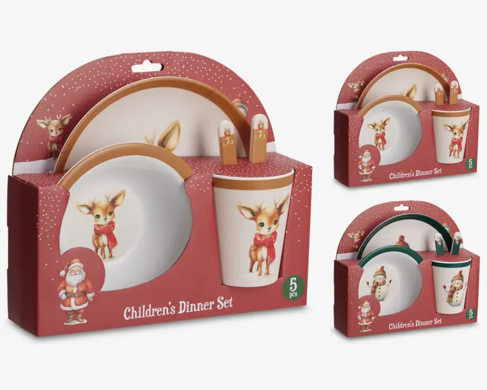 Discount Daells Bolighus Juleservice børn 5 stk. ass