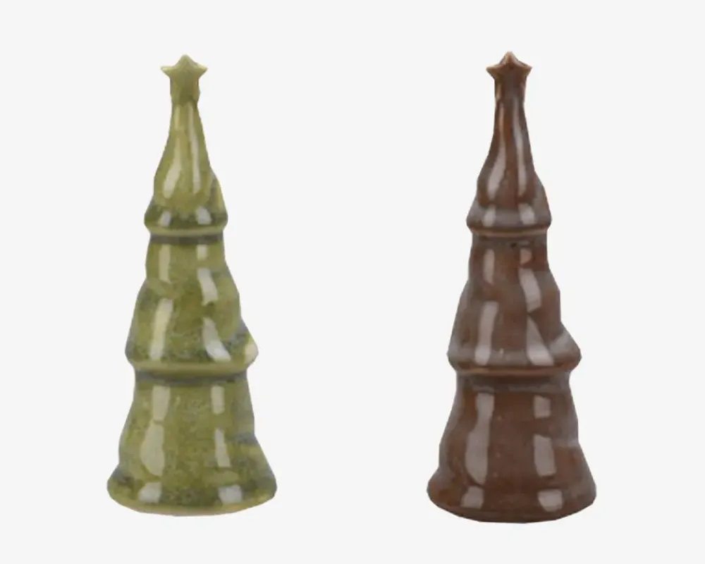 Discount Daells Bolighus Juletræ Ass. Grøn/Brun H.11,2cm