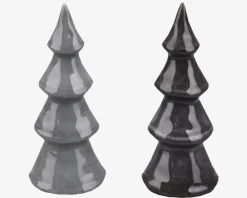 New Daells Bolighus Juletræ Ass. Grå/Sort H.15,2cm