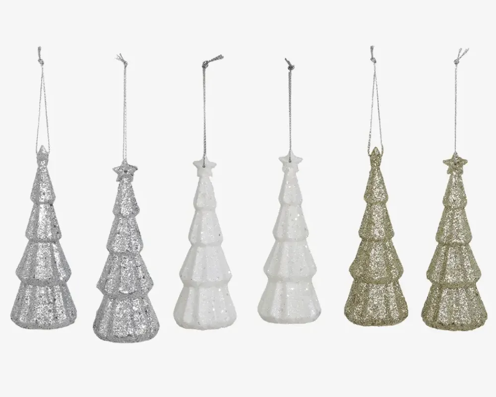 Sale Daells Bolighus Juletræ Ornament 2stk. Ass. H.11 cm