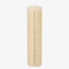 Clearance Daells Bolighus Kalenderlys ivory H.20 cm