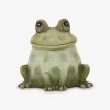 Outlet Daells Bolighus Keramik frø grøn H.7.5 cm