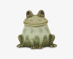Outlet Daells Bolighus Keramik frø grøn H.7.5 cm