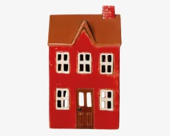 Sale Daells Bolighus Keramikhus Til Lys Rød H.16 cm