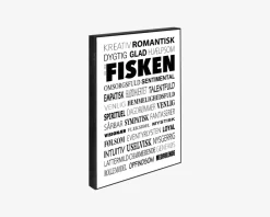 Daells Bolighus Klods Fisken 15x21 cm