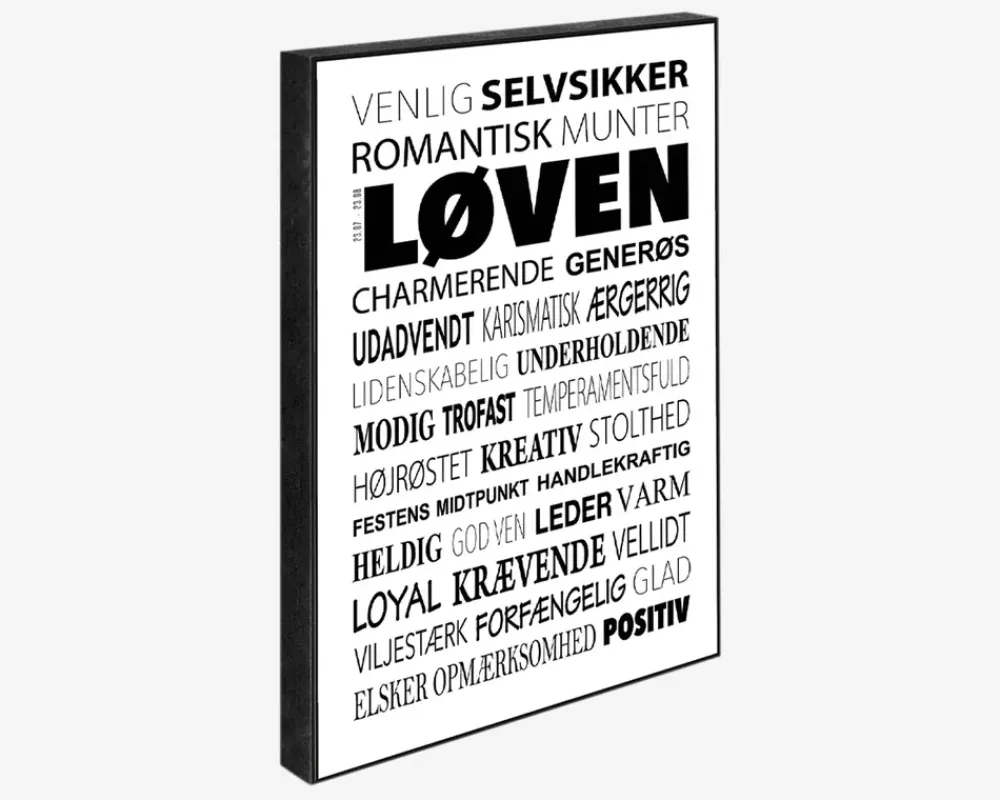 Online Daells Bolighus Klods Løven 15x21 cm