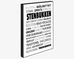 Best Daells Bolighus Klods Stenbukken 15x21 cm